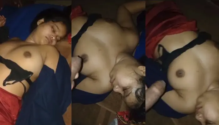 Desi Wife Sleeping Husband Masturbating banglasex Video